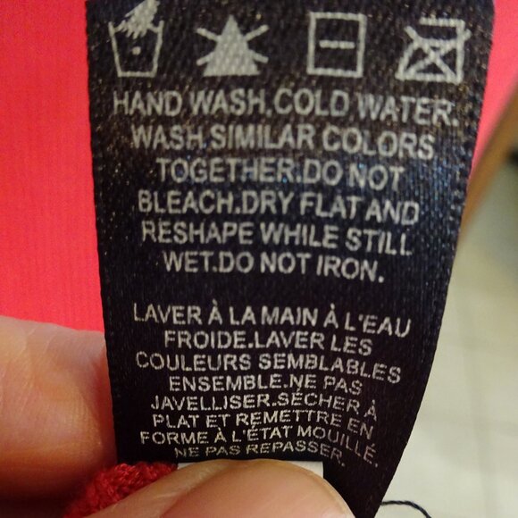 Ribbed Tank Top in Burnt Orange - Picture 4 of 4